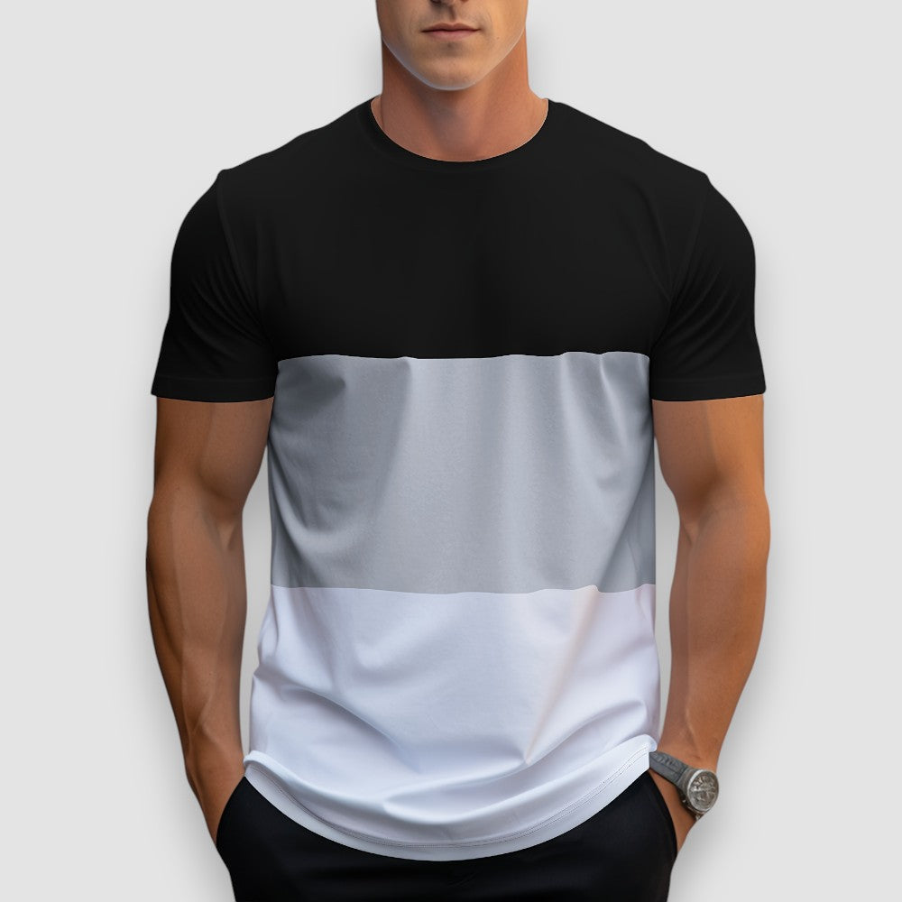 Enzo | Blocked T-Shirt