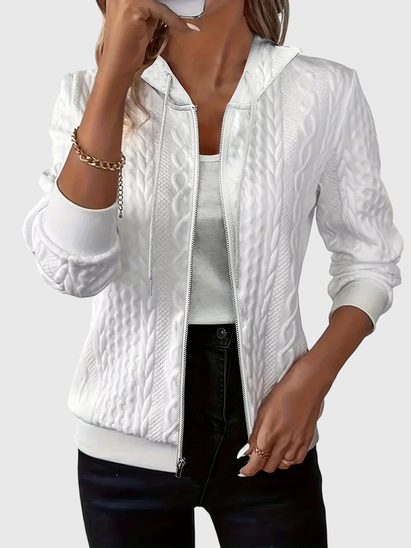 Jenna | Hoodie mit Reißverschluss