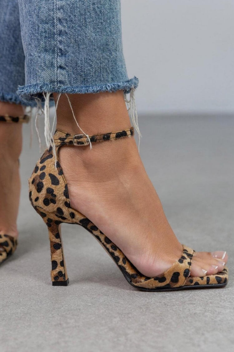 Giulia™ | High Heels mit Animal-Print