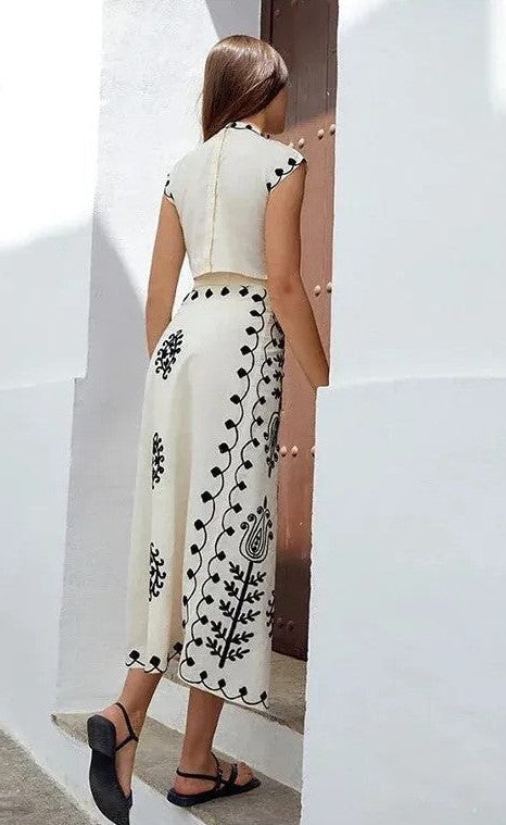 Camilla™ | Elegantes Bedrucktes Set