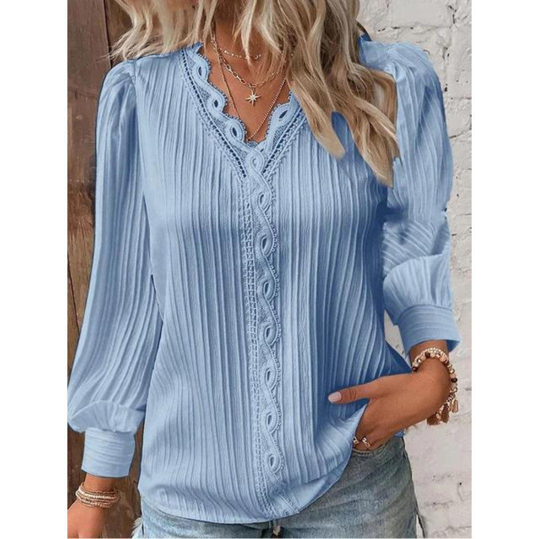 Camillia™ | Elegante Pintuck-Bluse
