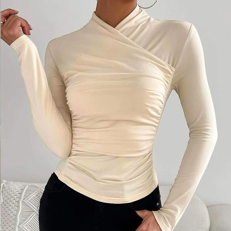 Jane™ | Klassisches Cross-Neck Top