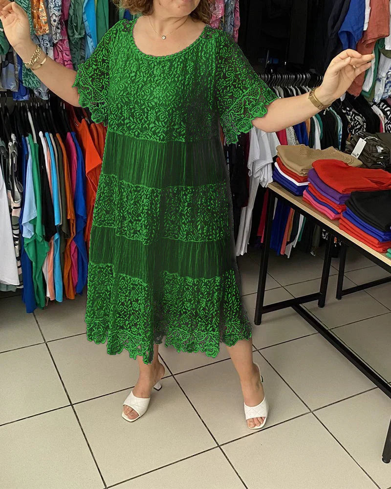 Alba | Lässiges Spitzenkleid