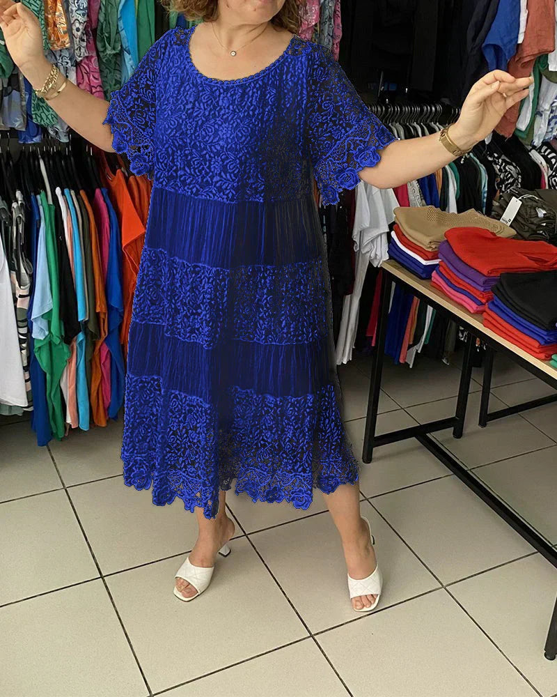 Alba | Lässiges Spitzenkleid