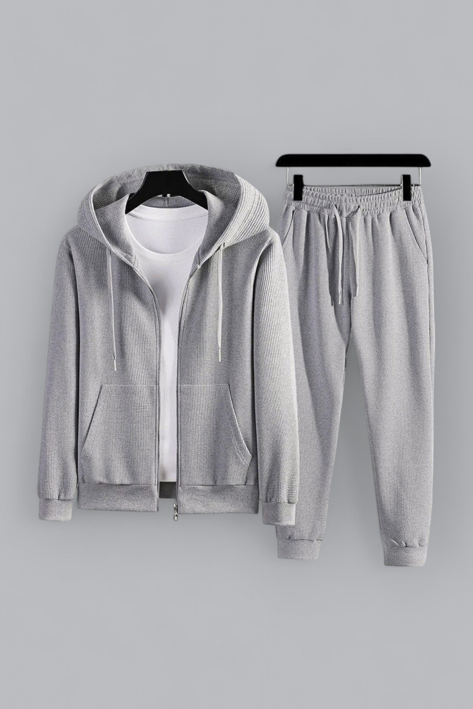 Waffelstrick Loungewear-Set