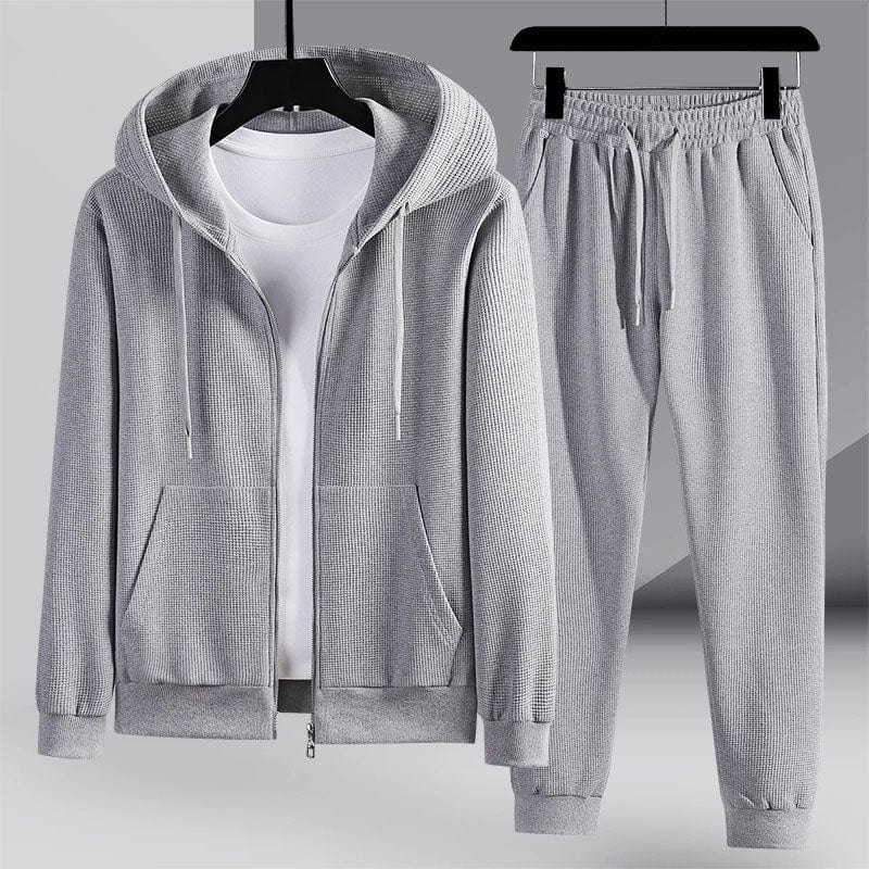 Waffelstrick Loungewear-Set