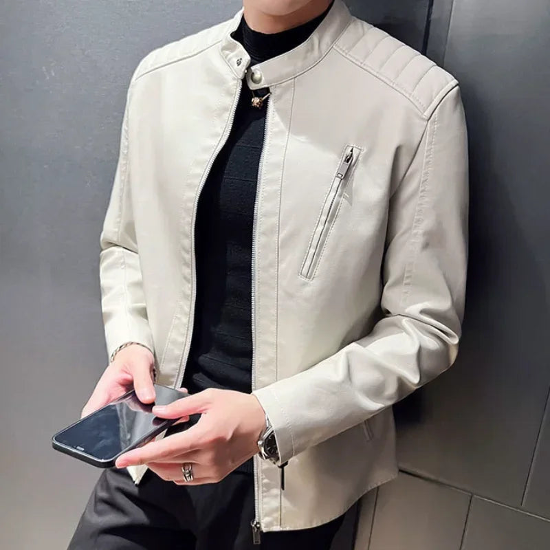 Adrian™ | Elegante Lederjacke