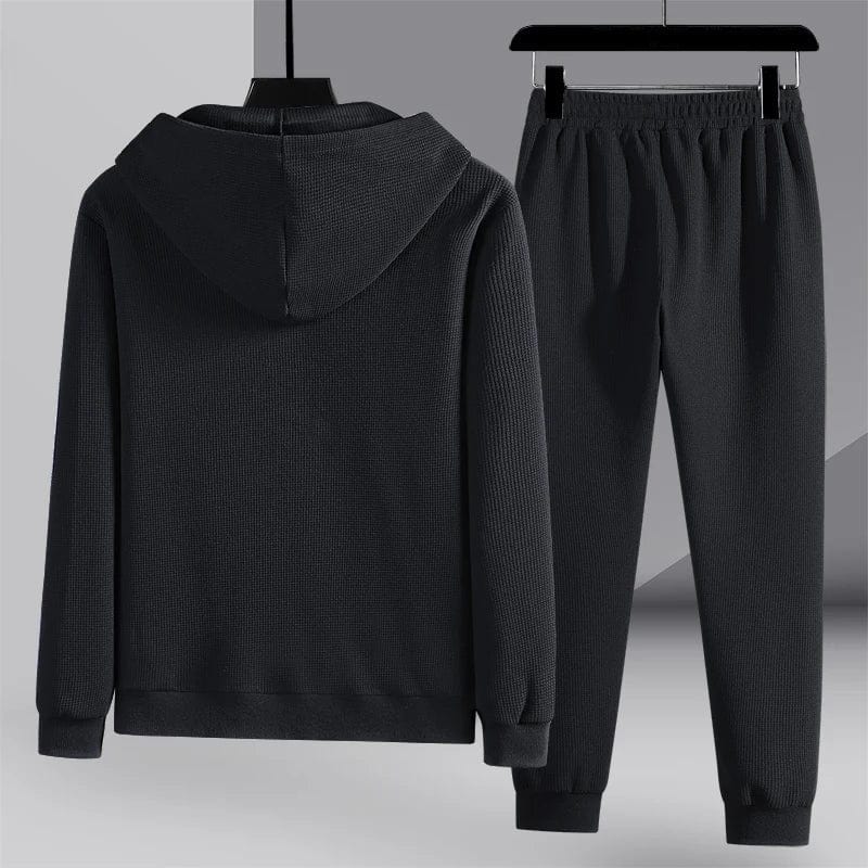 Waffelstrick Loungewear-Set