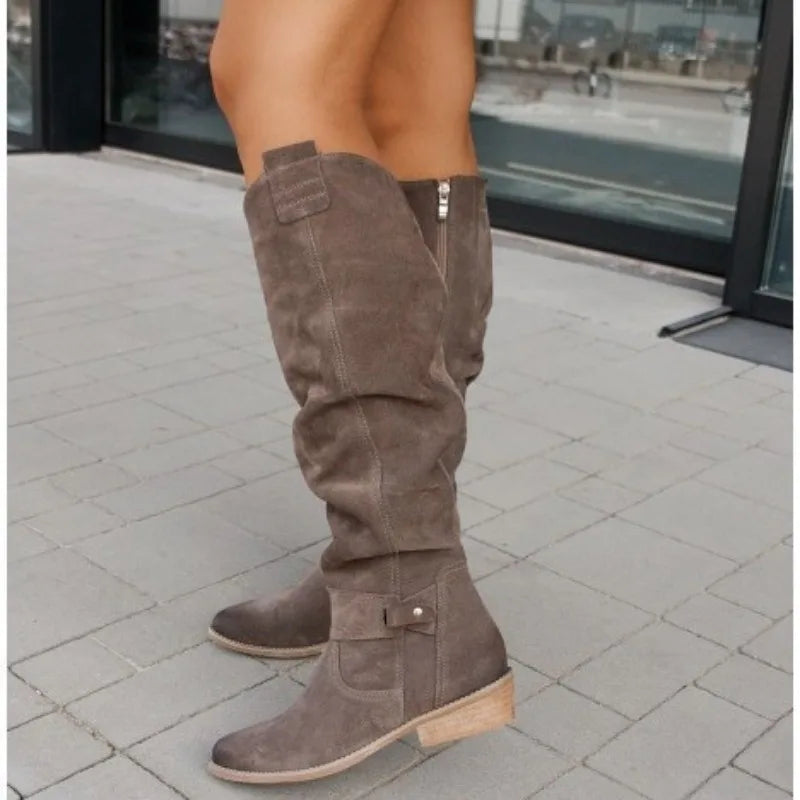 Cleo - Luxus Leder Damenstiefel
