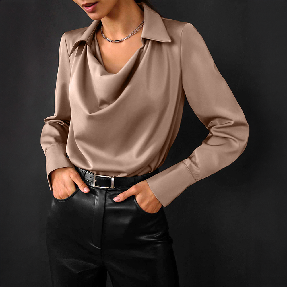 Cassie | Elegante Seidenbluse FĂĽr Damen