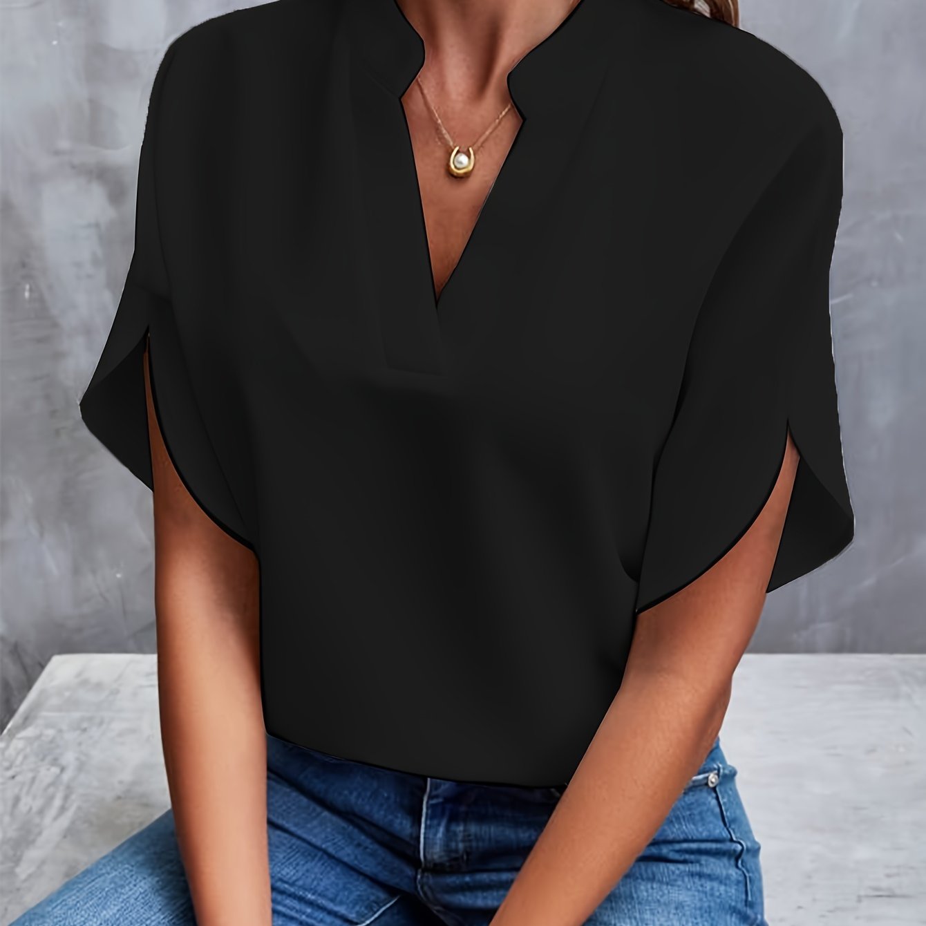 Mina™ | Luxuriöse Elegante Bluse
