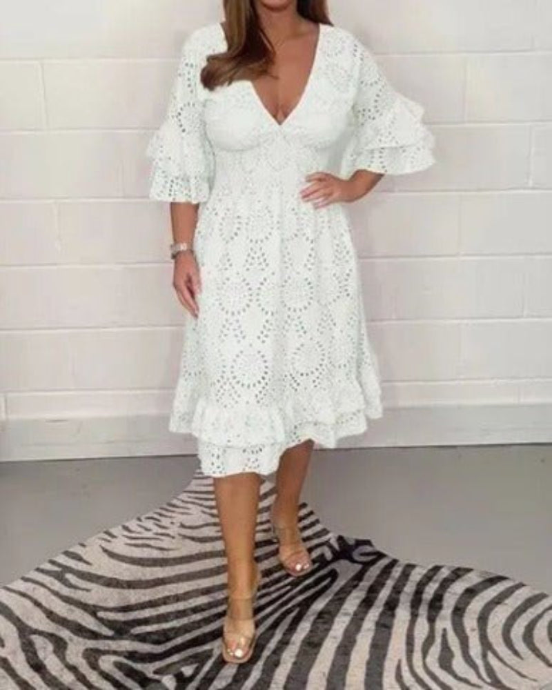 Alba | Lässiges Spitzenkleid