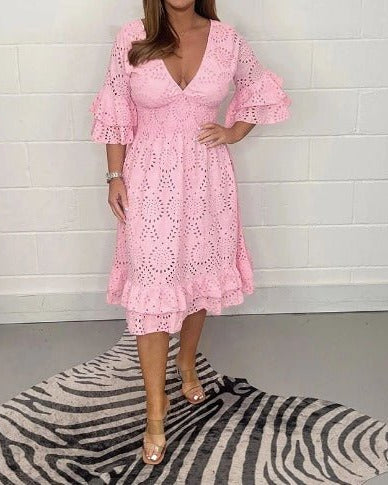 Alba | Lässiges Spitzenkleid