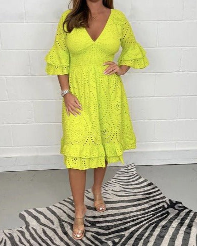 Alba | Lässiges Spitzenkleid