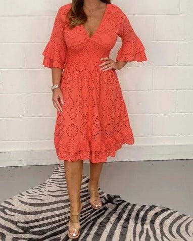 Alba | Lässiges Spitzenkleid