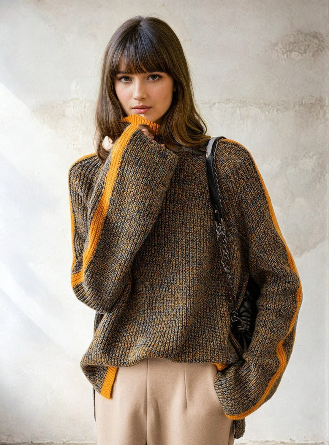 ZoĂŠ | Pullover mit rollkragen aus strick