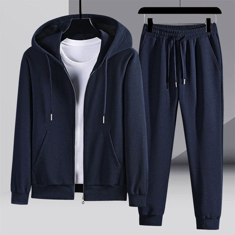 Waffelstrick Loungewear-Set