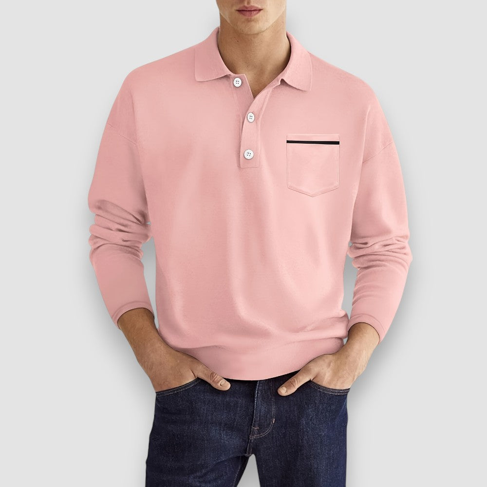 Cardi | Long Sleeve Polo Shirt