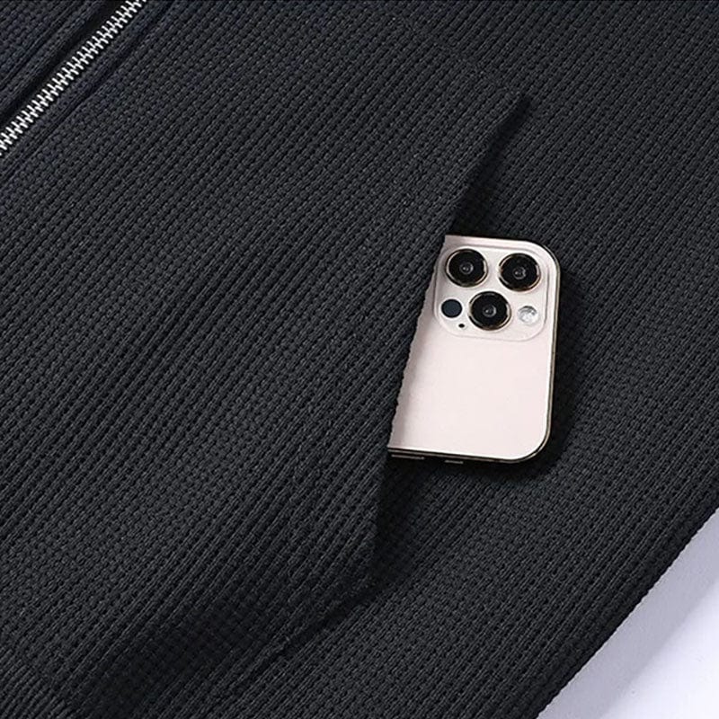 Waffelstrick Loungewear-Set