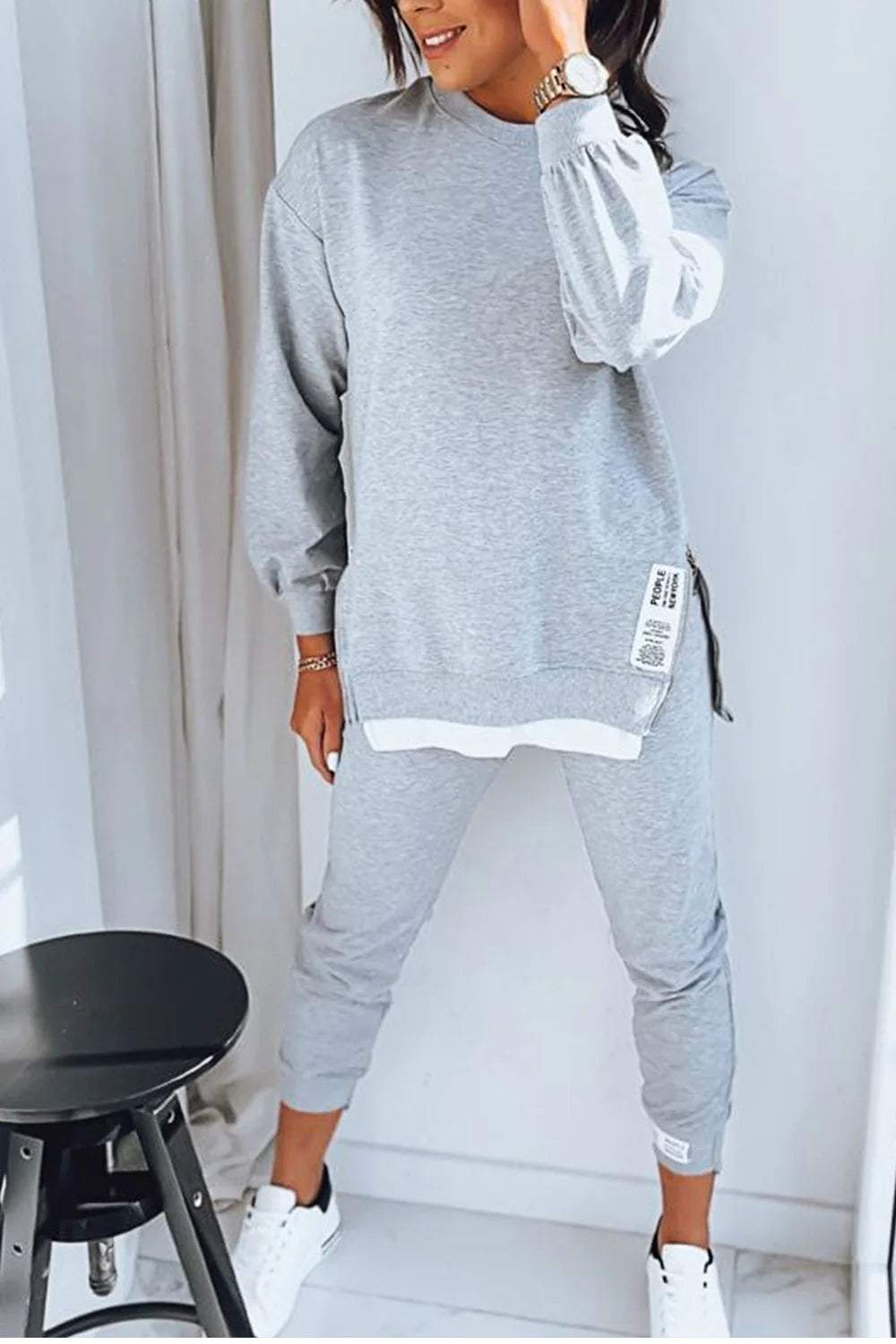 Agatta - Bequemes Sweatshirt- und Hosenset fĂĽr Damen
