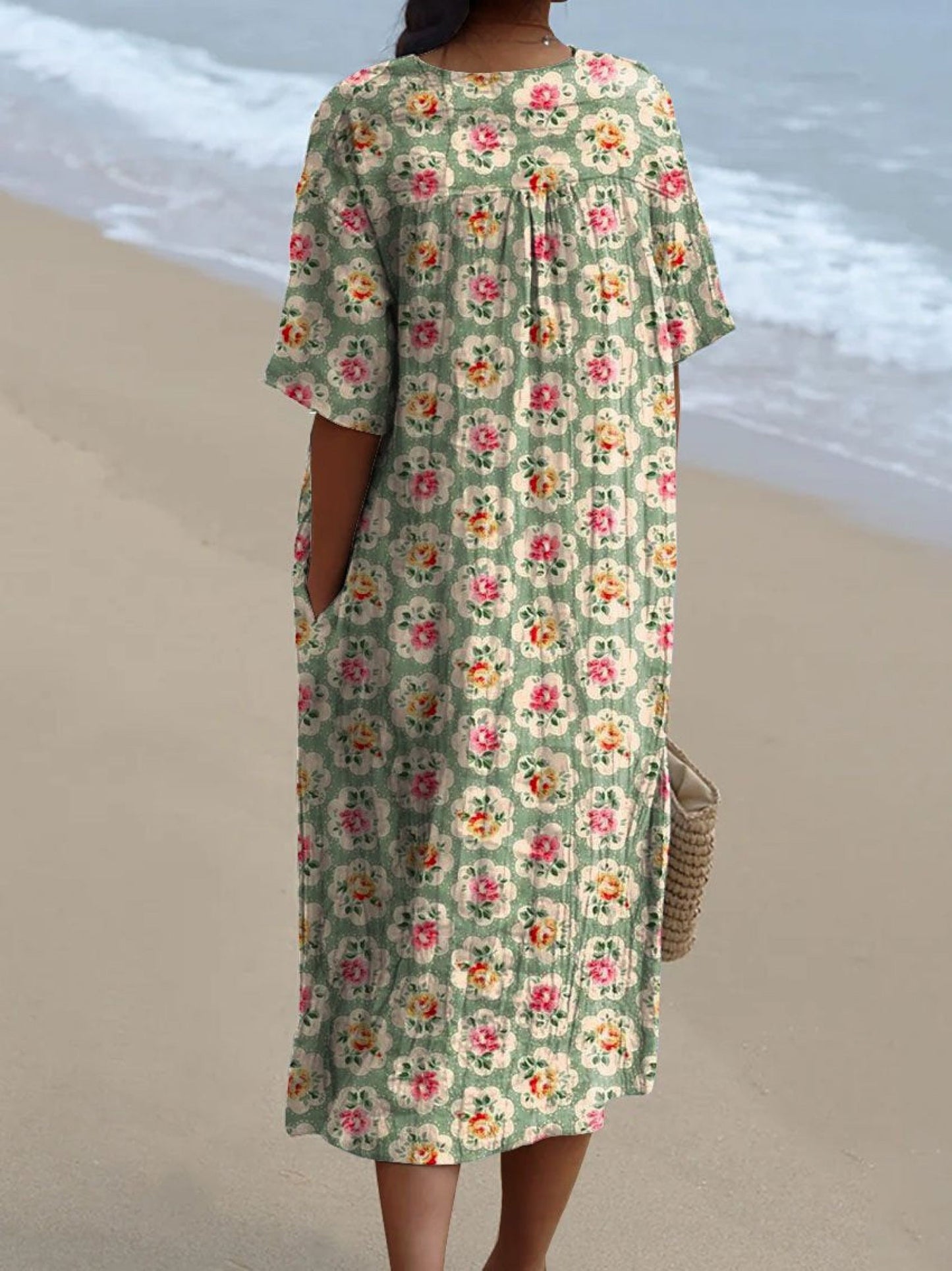 Femke | Vintage Blumenkleid - Limited Edition