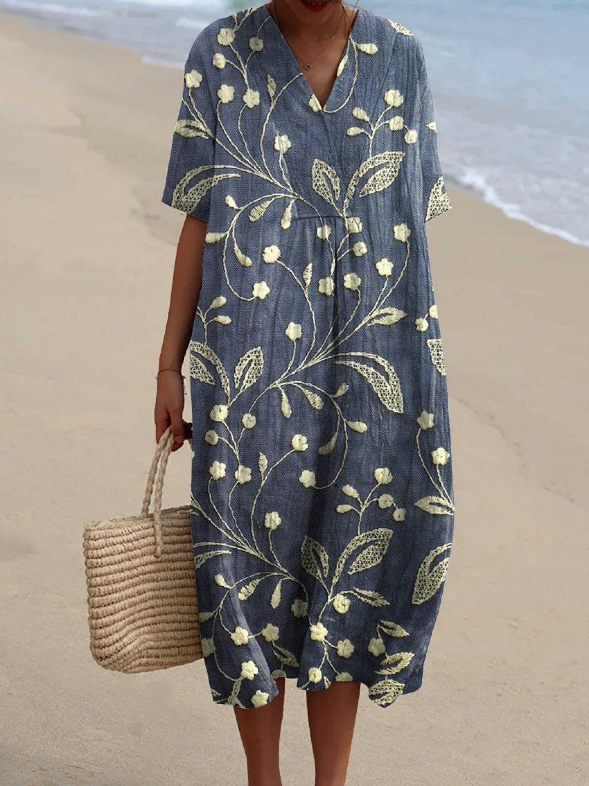 Lieke | Vintage Blumenkleid – Limitierte Auflage