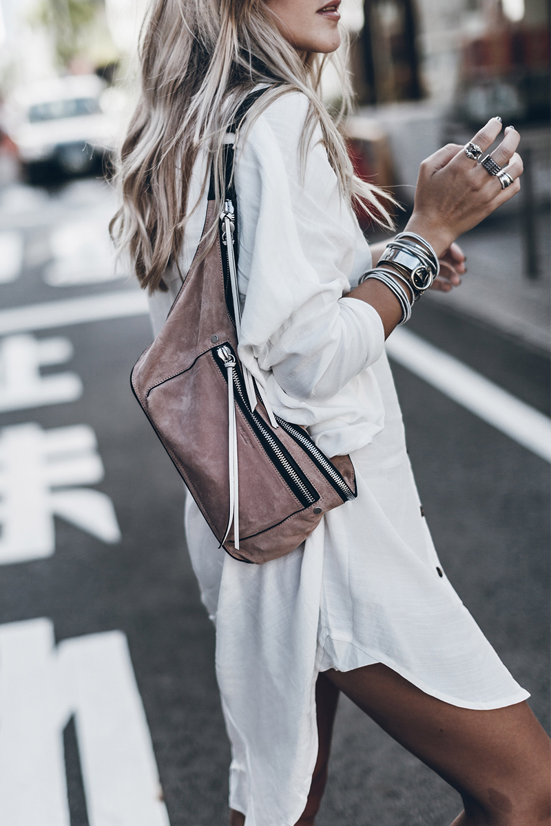 Coco - Lässiger Street Solid Knot Split Badeanzug Überwurf