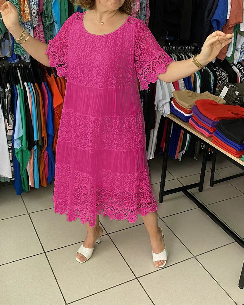 Alba | Lässiges Spitzenkleid