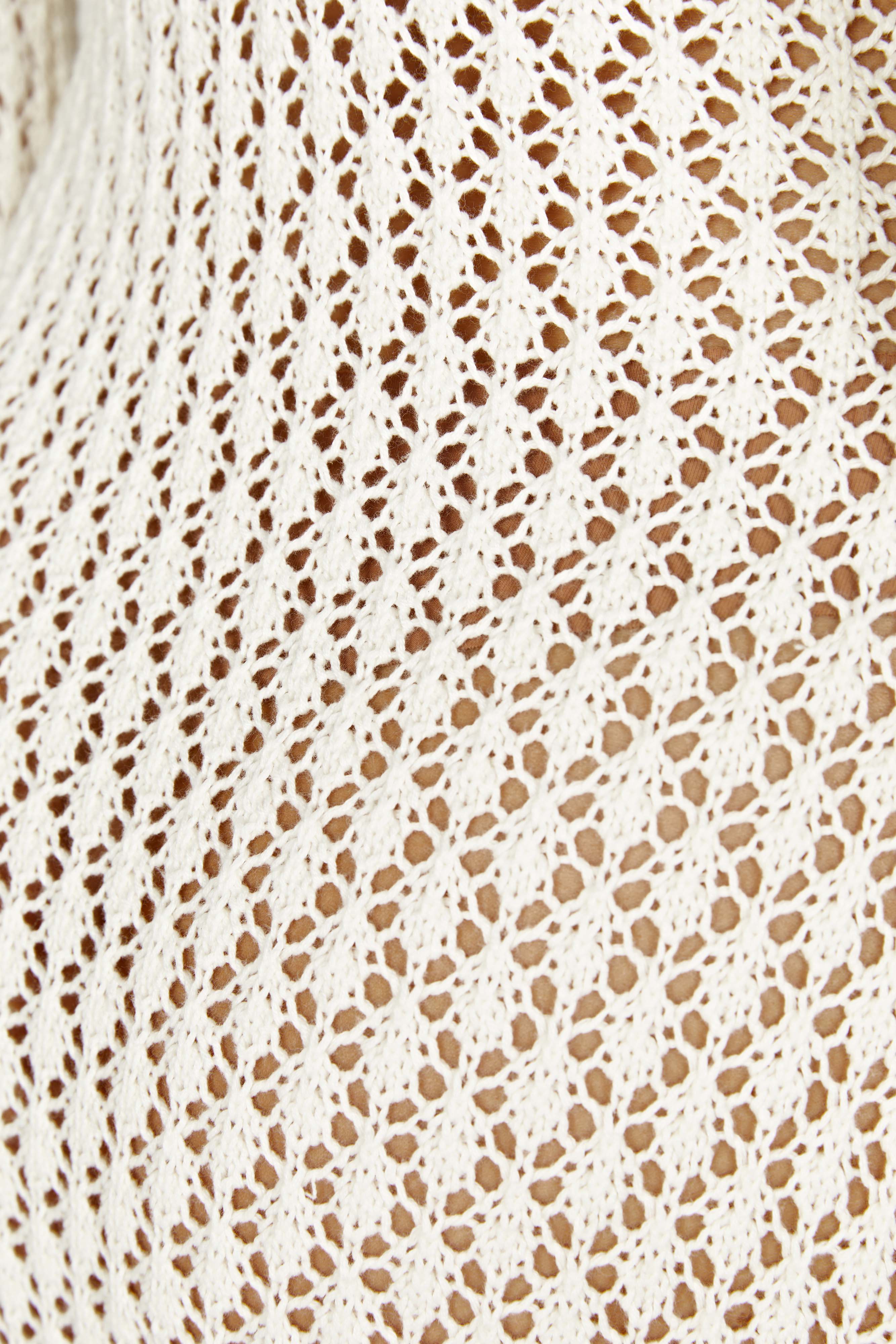 Lexi - Luftig Gestricktes Strandkleid