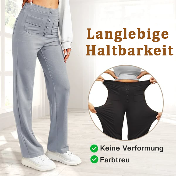 Nina - Hohe Taille Stretchhosen