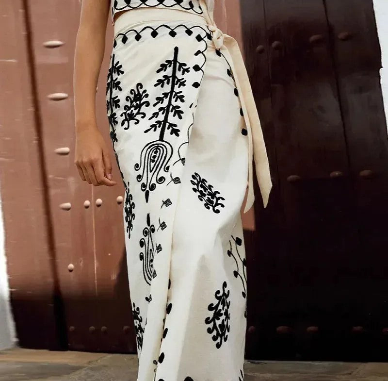 Camilla™ | Elegantes Bedrucktes Set