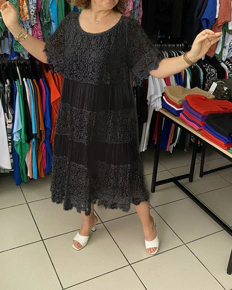 Alba | Lässiges Spitzenkleid