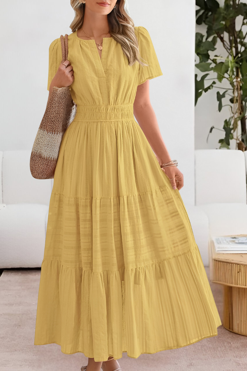 ROSALIA | Elegantes und Frisches Boho-Maxikleid für den Sommer