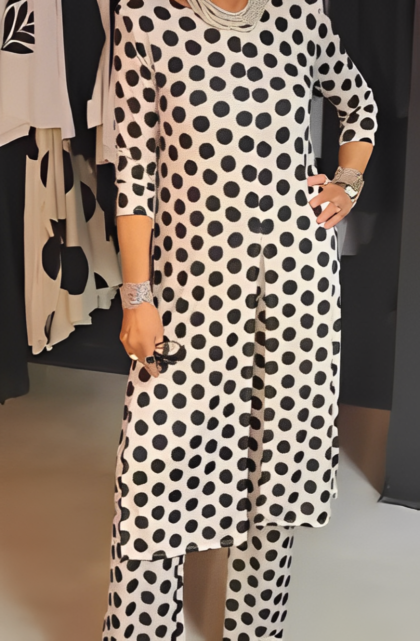 LILIANA | Zweiteiliges Polka-Dots-Set für einen Lässigen und Eleganten Sommerstil