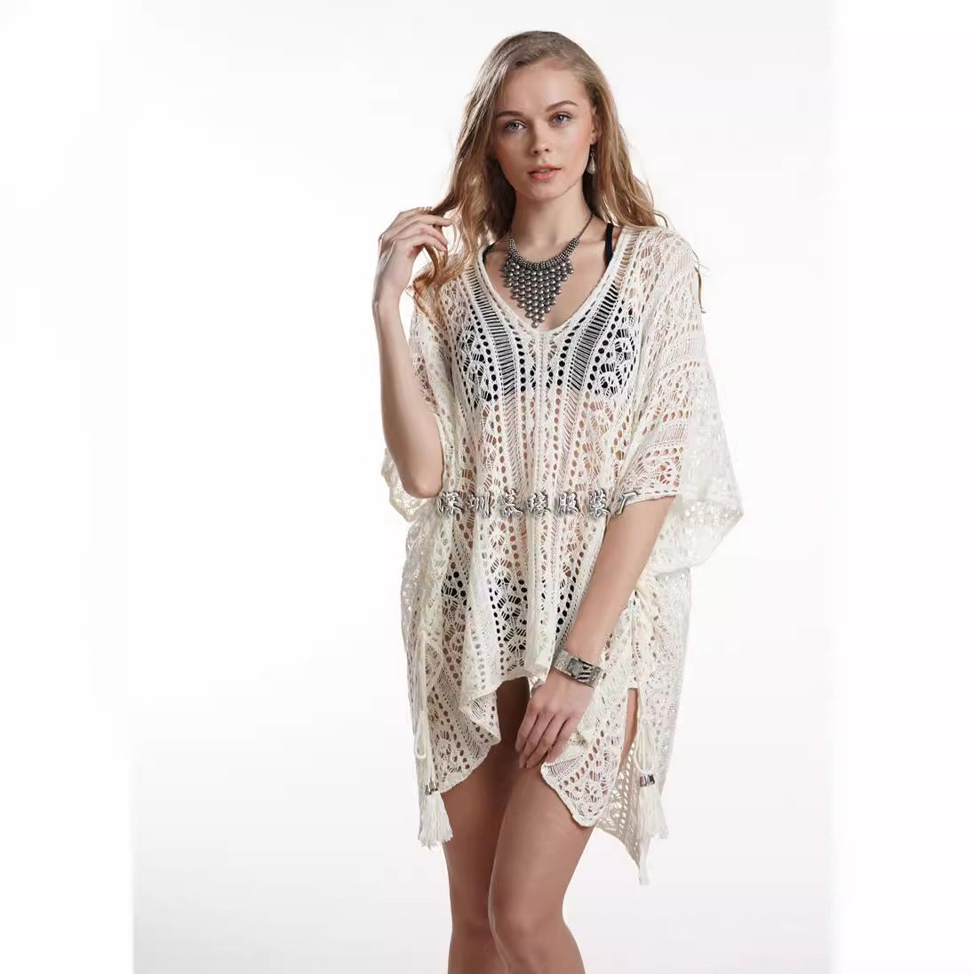 Zia - Lockeres Bikini-Überkleid