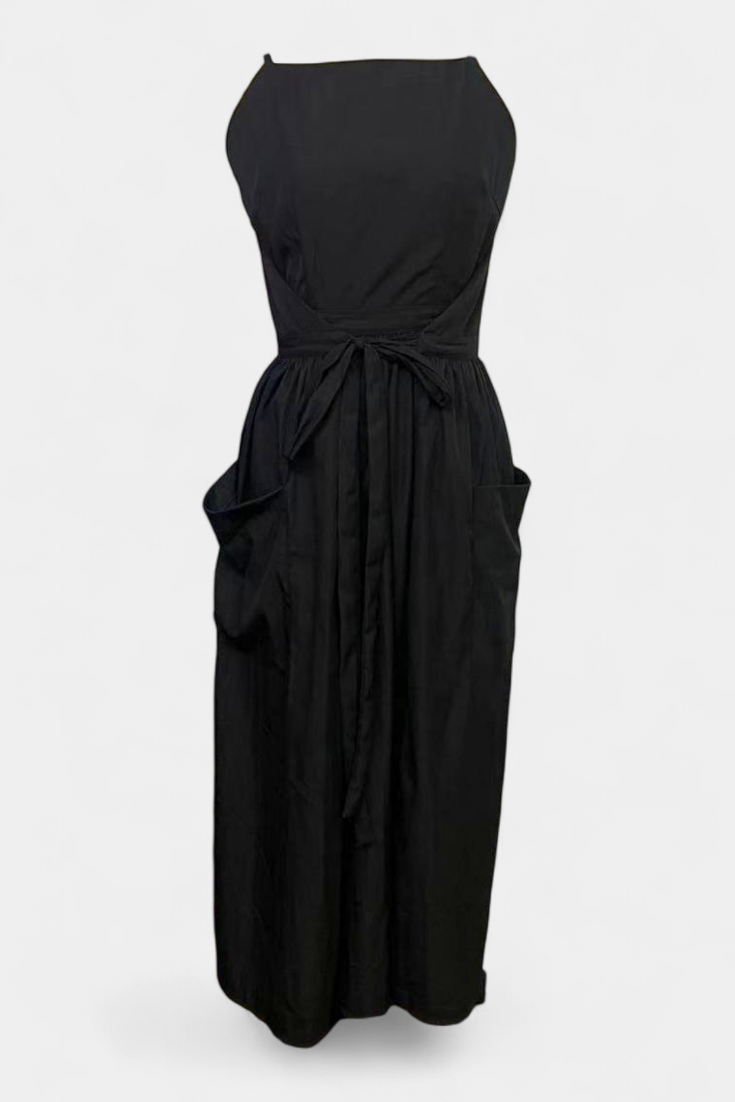 SERENA | Langes Kleid mit Verstellbaren Bändern für einen Romantischen Look und Sommerlichen Komfort