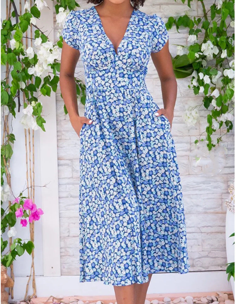 Fienna – Midi-Kleid mit Knöpfen