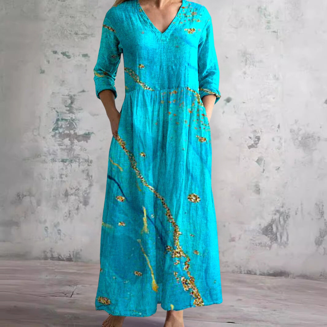 Rose™ – Blumenprint-Kleid für elegante Leichtigkeit