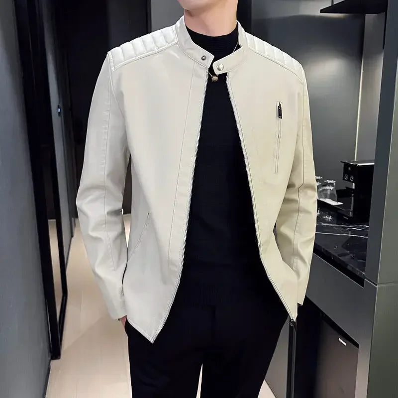 Adrian™ | Elegante Lederjacke