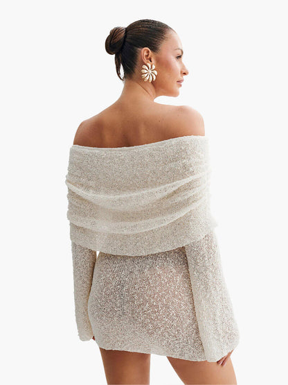 Jana | Mini-Strickkleid