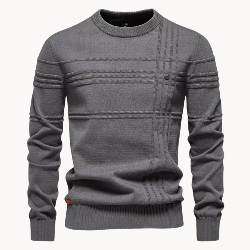 Van Tilburgh™ | Herrenpullover mit Karodesign