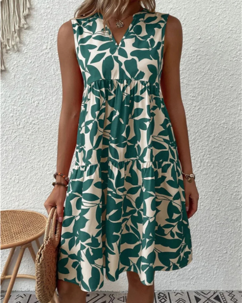 Tasha | Fließendes Blumenkleid