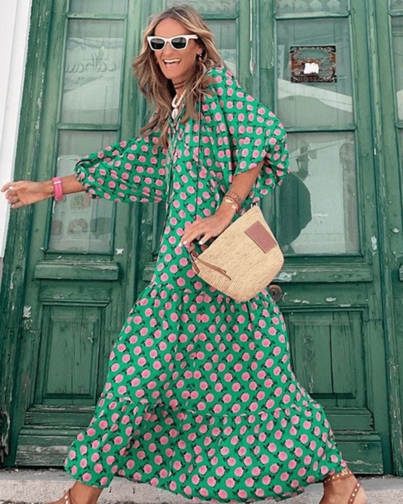 Iwa | Lange Boho Kleid