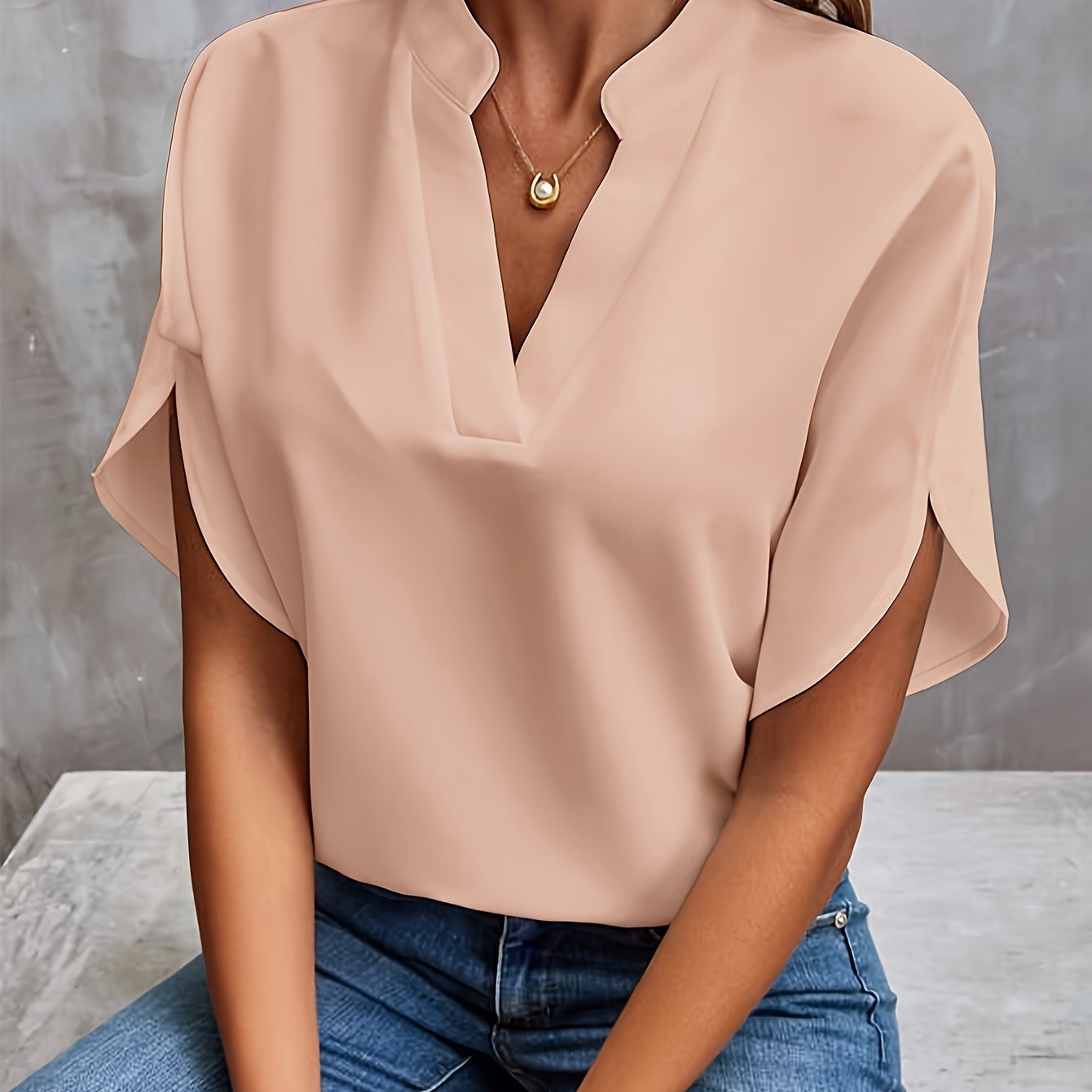Mina™ | Luxuriöse Elegante Bluse
