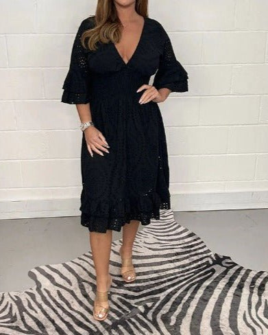 Alba | Lässiges Spitzenkleid