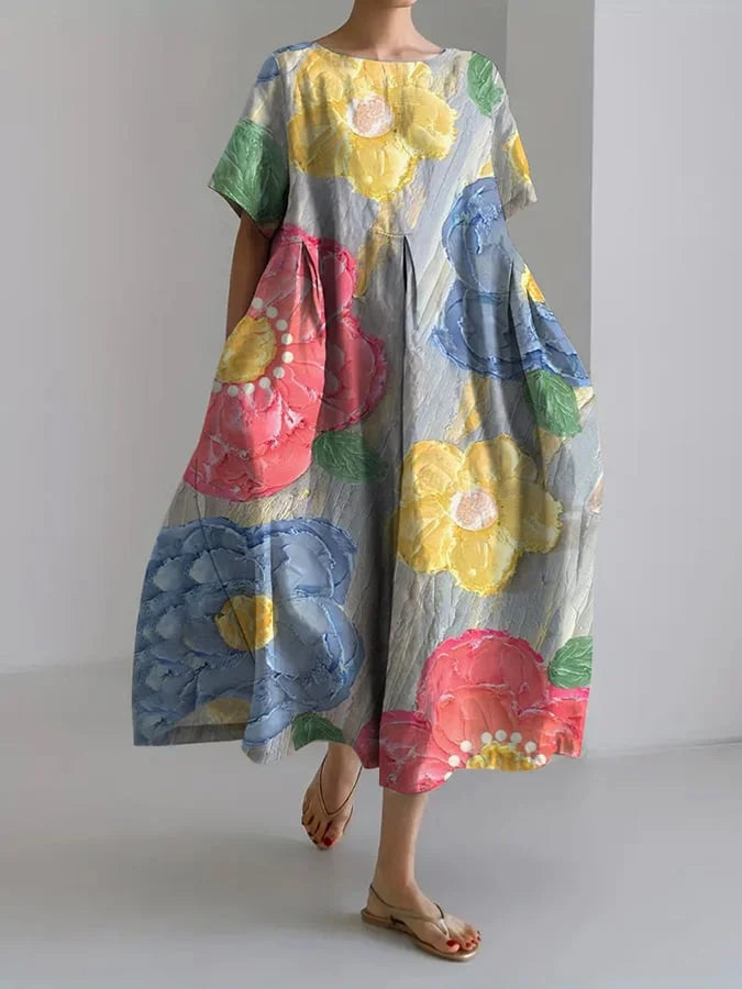 BELLA - ROMANTISCHES MIDI-KLEID