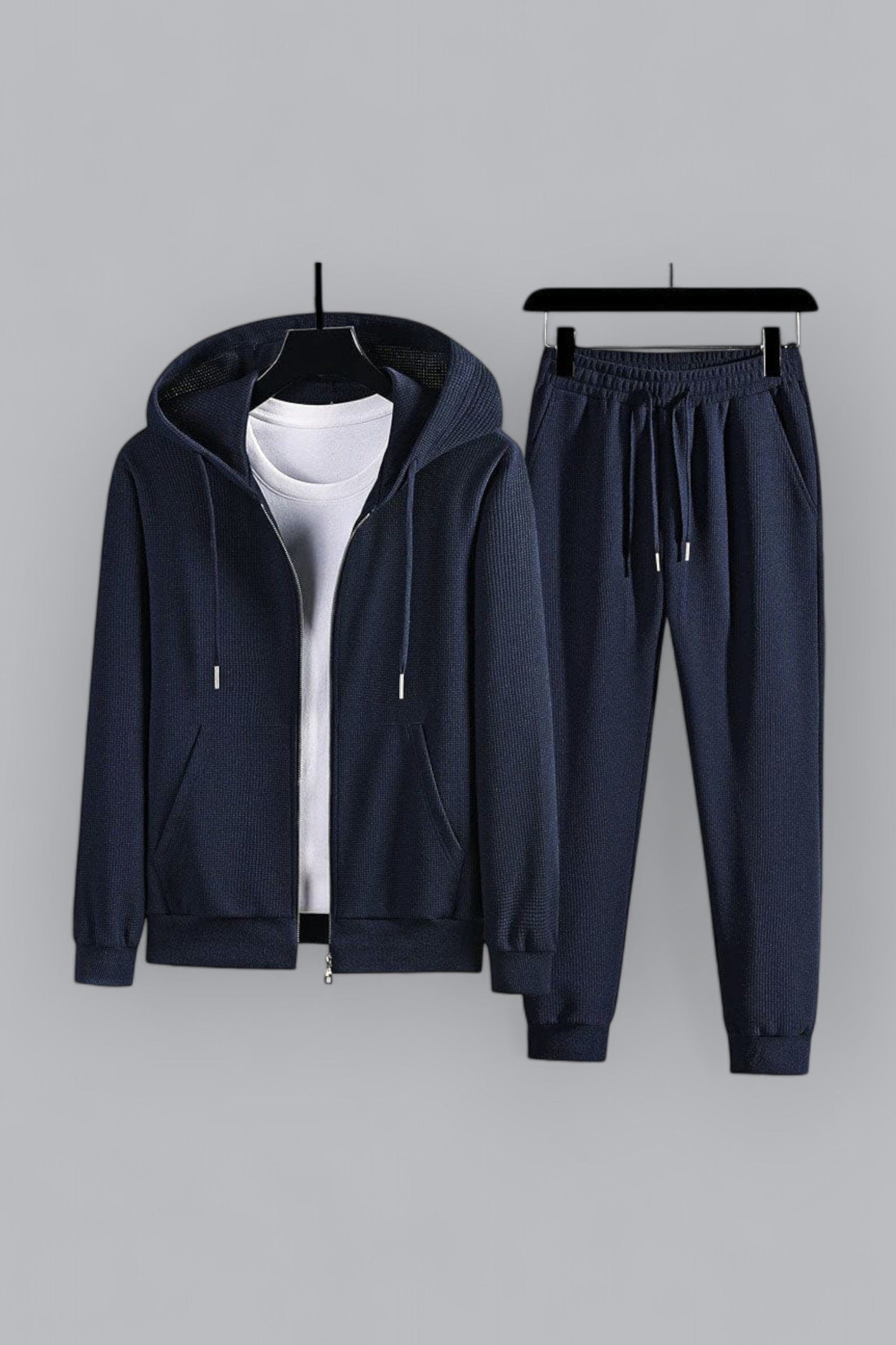 Waffelstrick Loungewear-Set
