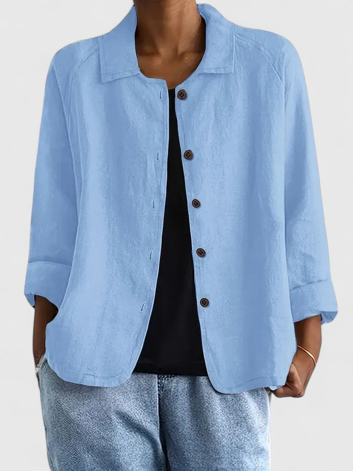 Jenny | Klassisches Baumwoll-Lichttop