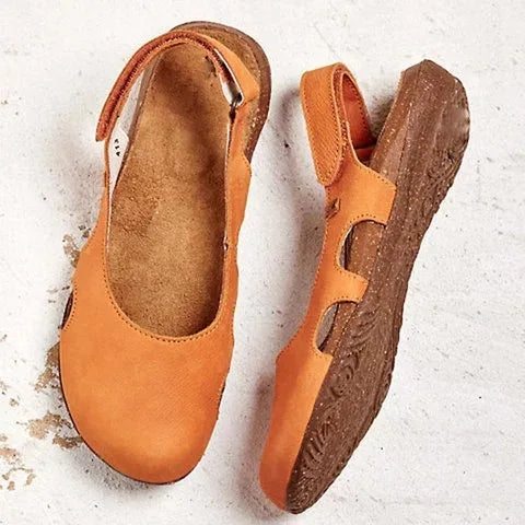 Sibilla™ | Sandalen aus veganem Leder mit Spiegeleffekt